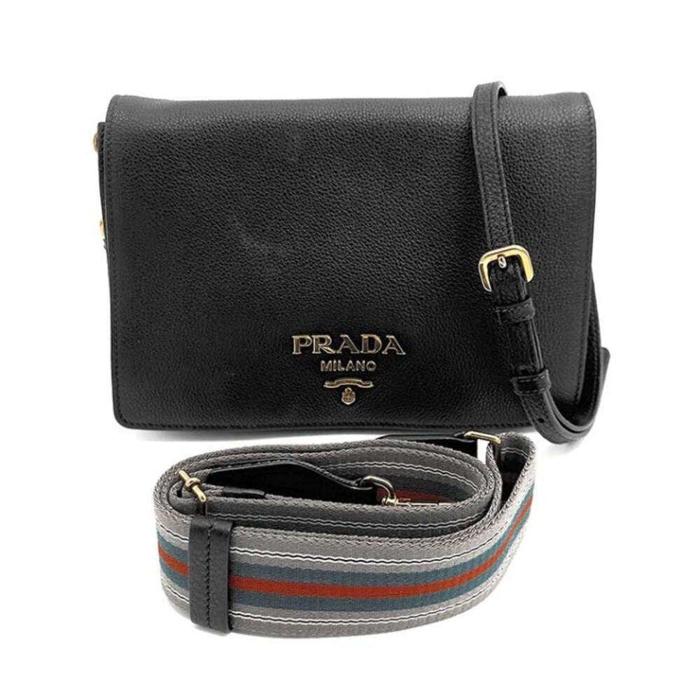 Prada Vitello Daino Tote And Shoulder #352624F56B